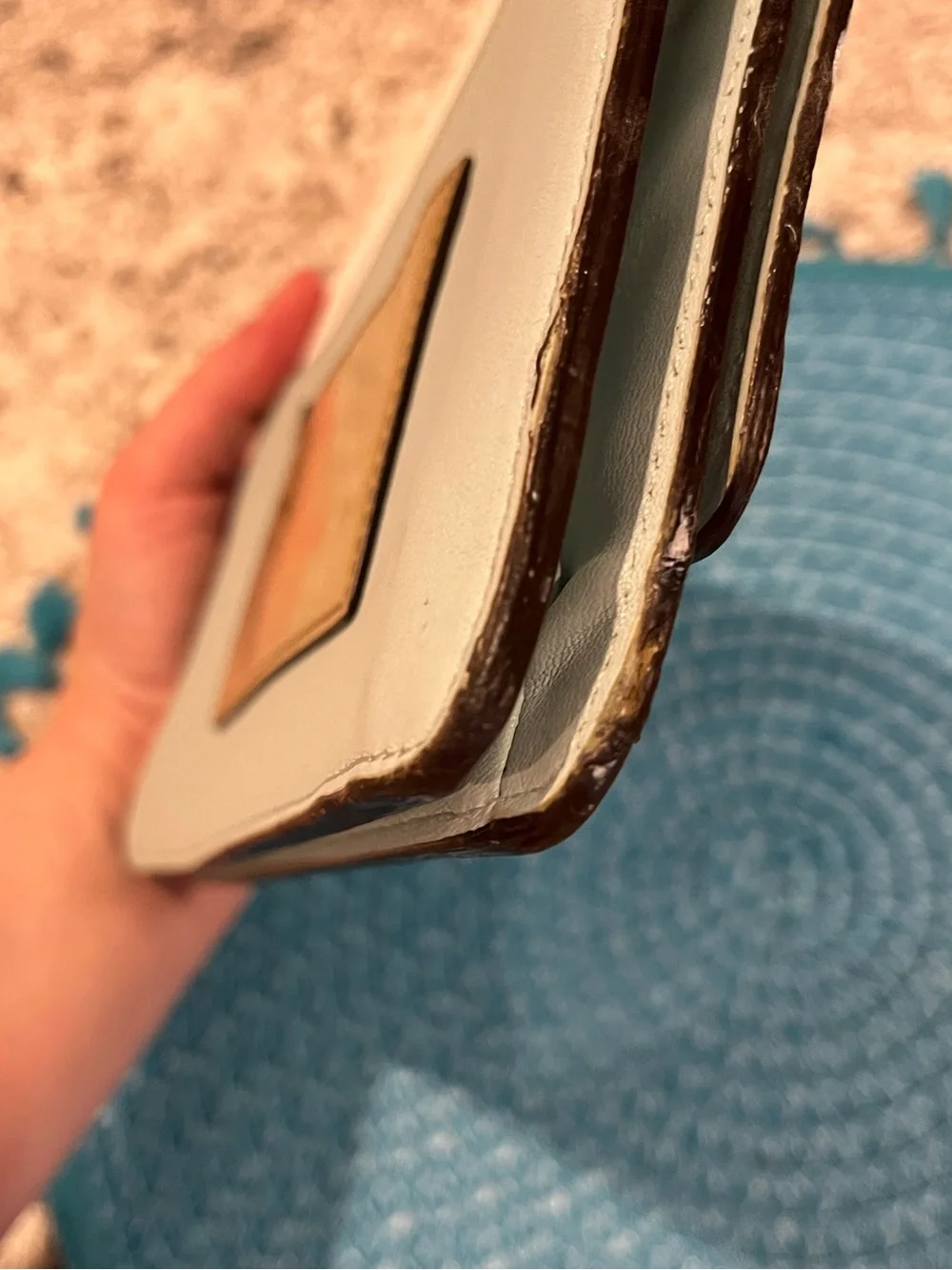Coach Leather Clutch with Hangtag